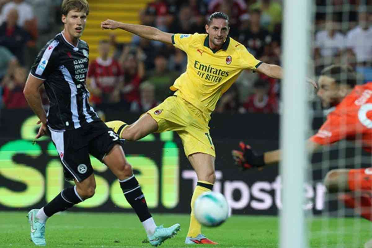 Serie A, così in campo Milan e Udinese