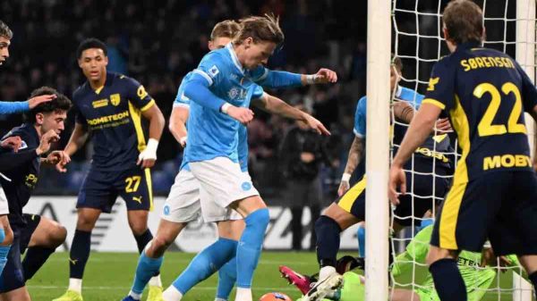 Serie A, così in campo Parma e Napoli per la 32° giornata
