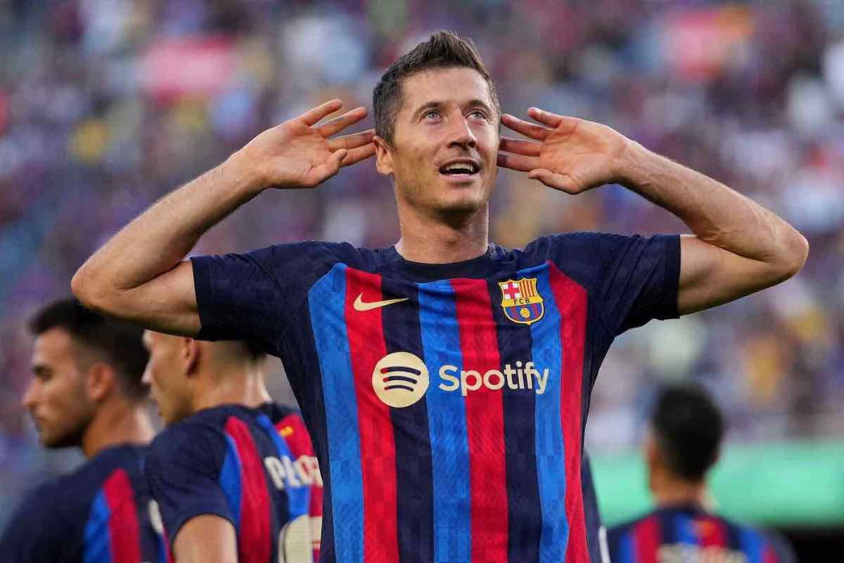 Lewandowski è l’obiettivo della Juventus in attacco