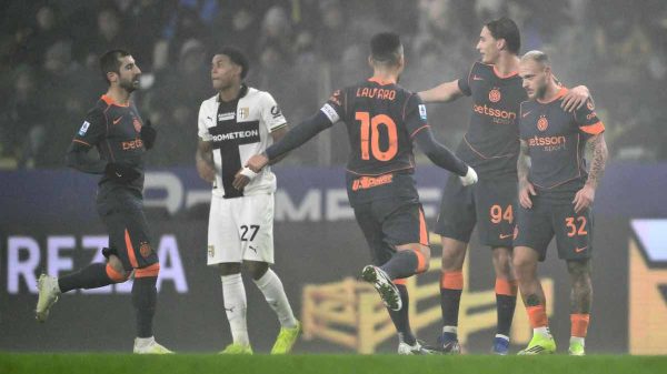 Serie A, così in campo Inter e Parma per la 35° giornata