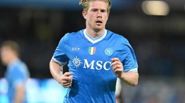Napoli, Allegri riparte da De Bruyne: ecco cosa ha in mente Max per il belga