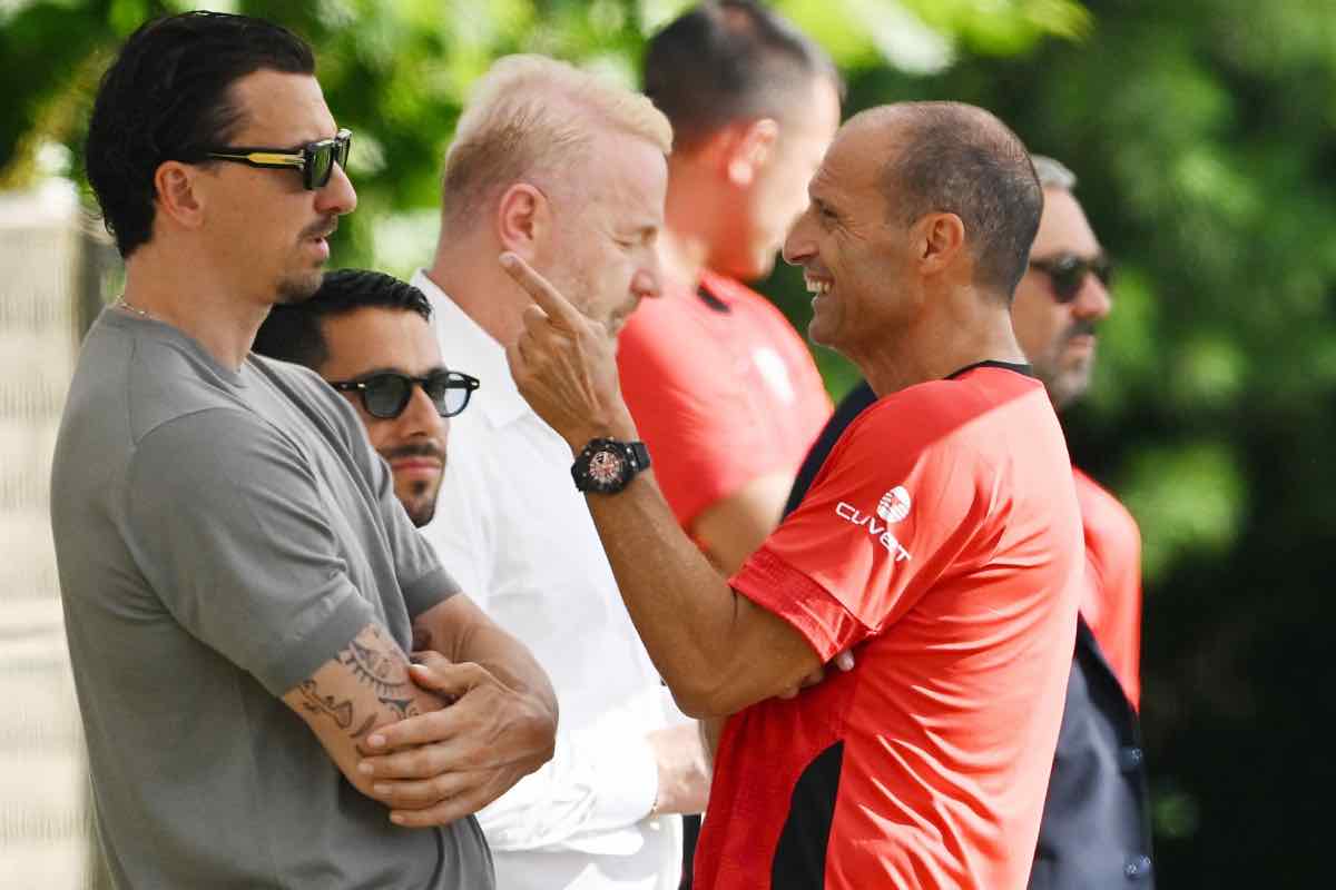 Allegri via dal Milan non si sblocca. ADL pensa di chiamare Ibra