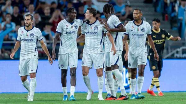 Le formazioni ufficiali dell’amichevole tra Milan e Inter