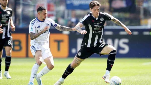 Tegola Udinese: Zaniolo out un mese
