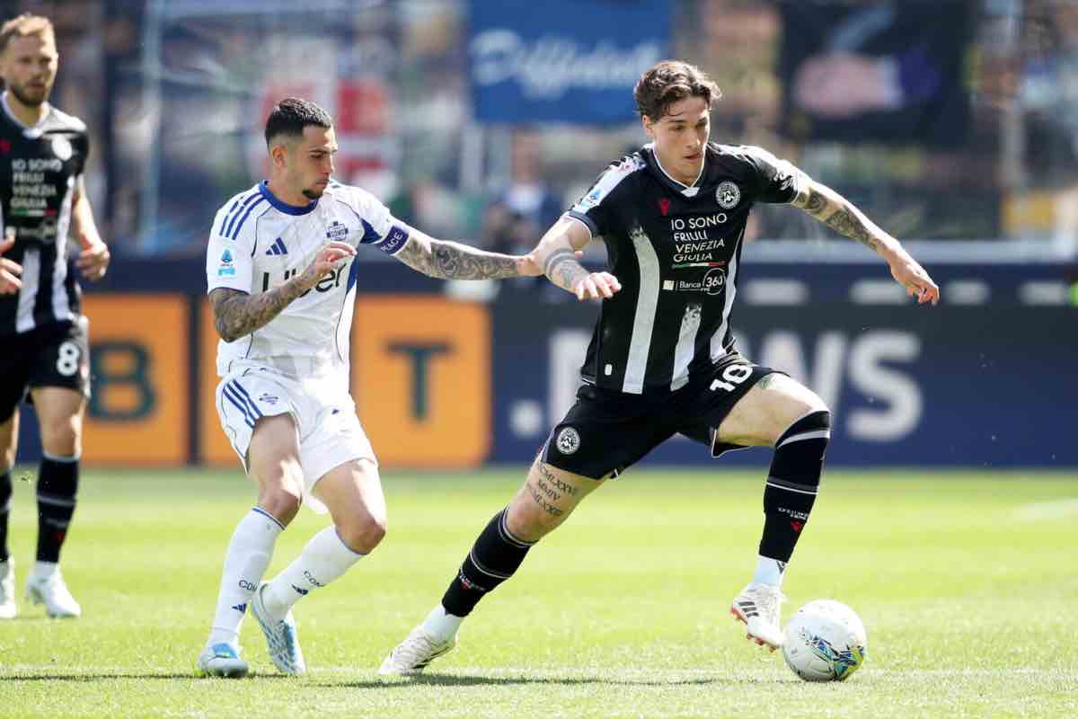Tegola Udinese: Zaniolo out un mese