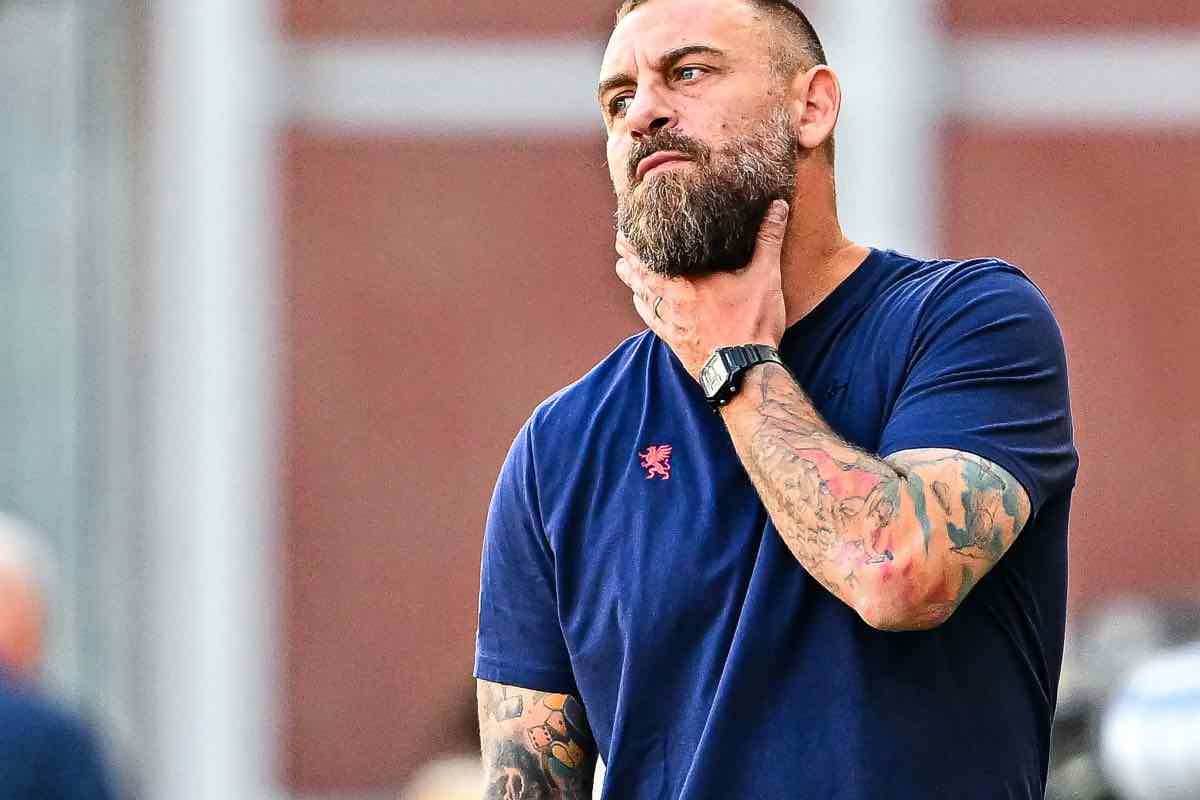 De Rossi al Genoa: ancora fiducia dal grifone nonostante il brutto avvio in Serie A